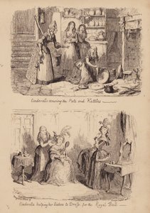 Cendrillon et la pantoufle de verre - George (after) Cruikshank