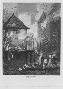 Dispersion du Club Jacobite et mort de Cordwell Firebras - George (after) Cruikshank