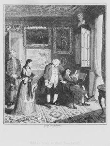 La visite de Hilda à Abel Beechcroft - George (after) Cruikshank