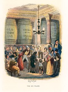 Illustration pour Les Temps Difficiles - George (after) Cruikshank