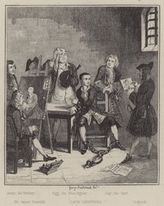 Illustration pour Jack Sheppard - George (after) Cruikshank