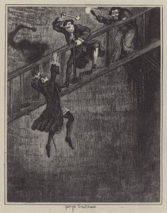 Illustration pour Jack Sheppard - George (after) Cruikshank