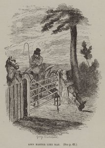 Tel maître, tel homme - George (after) Cruikshank