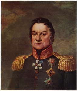Portrait de Dmitry Dokhturov (lithographie couleur)