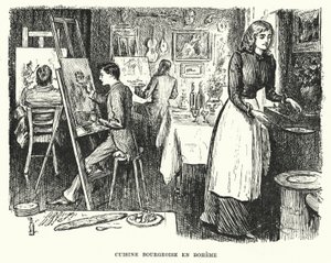 Illustration pour Trilby de George du Maurier