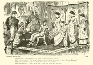 Esthétique moderne (gravure) - George (after) Du Maurier