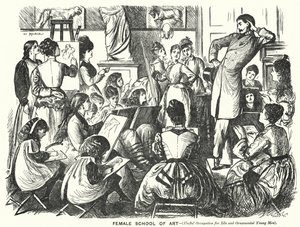Caricature de Punch : École d