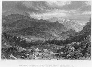 Eskdale, en direction de Scawfell, Cumberland (gravure) - George (after) Pickering