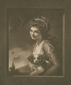 Lady Hamilton en « Nature » (lithographie) - George (after) Romney