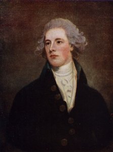William Pitt le Jeune, homme politique tory anglais et Premier ministre - George (after) Romney