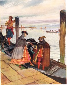 La Biondina en Gondoletta, illustration de 