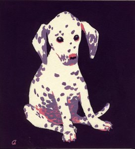Chiot dalmatien - George Adamson