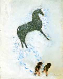Pas un cheval blanc