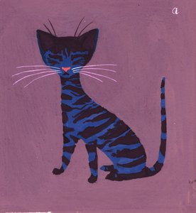 Le chat bleu - George Adamson