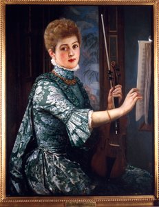 Le violoniste, 1886 - George Adolphus Storey