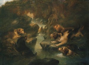 Chasse à la loutre, 1867