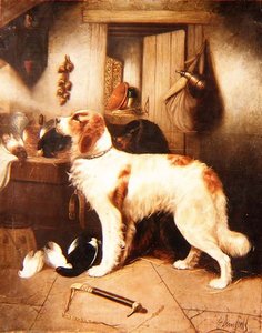 La cuisine du garde-chasse - George Armfield
