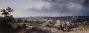 Paris vu des hauteurs de Montmartre - George Arnald