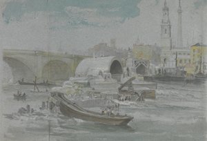 La Démolition du Vieux Pont de Londres