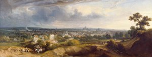 Vue de Paris depuis Montmartre, 1829