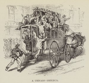 Un omnibus de Chicago - George Augustus Sala