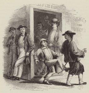 Attaque des Chinois à San Francisco - George Augustus Sala