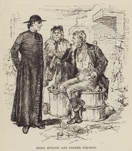 Biddy MFlinn et le père OQuigly - George Augustus Sala