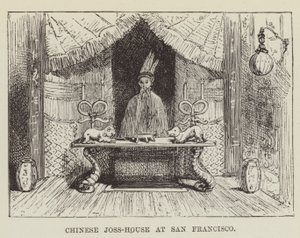 Temple chinois à San Francisco - George Augustus Sala