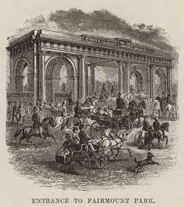 Entrée de Fairmount Park - George Augustus Sala