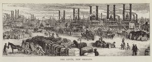 Le quai, La Nouvelle-Orléans - George Augustus Sala