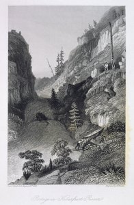 Portage dans la rivière Hoarfrost, 19 août 1833, de 