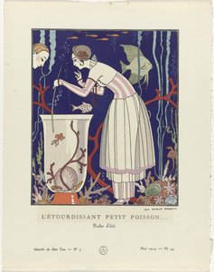 Gazette du Bon Ton, 1914 - No. 5, Pl. 44: L