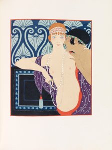 Illustration pour Les Chansons de Bilitis de Pierre Louÿs, 1922 - George Barbier