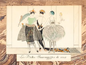Les Belles Sauvageffes de 1920, de Le Bonheur du Jour ou, Les Grâces à la Mode, 1924