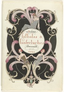 Le magazine de mode comme tentatrice (Falbalas et Fanfreluches, Almanach des Modes présentes, passées & futures pour 1923, 2e année) - George Barbier