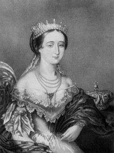 Eugénie de Montijo, impératrice consort de France vers 1853-1857, 1910