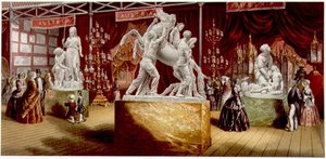 Sculptures - Vue intérieure de la Grande Exposition