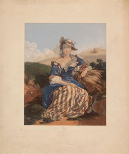 La Belle du village - George Baxter