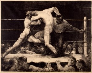 Un cerf chez Sharkey - George Bellows