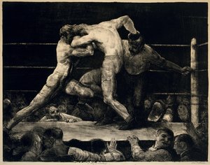 Un cerf chez Sharkey - George Bellows