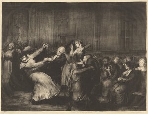 Danse dans un asile - George Bellows
