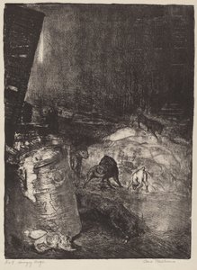 Chiens Affamés, deuxième pierre - George Bellows