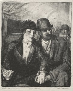 Dans le métro - George Bellows