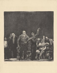 Présentation de John L. Sullivan - George Bellows