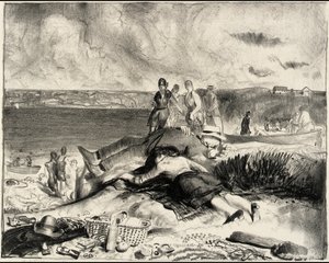 Les jambes de la mer - George Bellows