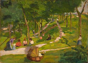 Parc de New York - George Benjamin Luks