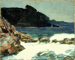 Le rebord, Elizabeth, Maine - George Benjamin Luks