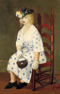La robe à pois, 1927 - George Benjamin Luks