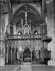 Cathédrale catholique romaine St Chad, Birmingham, West Midlands, c1940s-1960s - George Bernard Mason