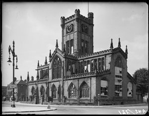 Église Saint-Jean-Baptiste, Fleet Street, Bablake, Coventry, 1941